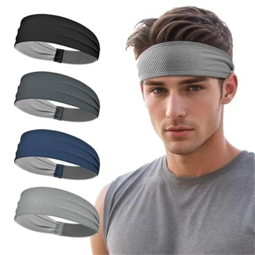 Men's Sports Headbands Moisture Wicking Sweat Bands Headbands